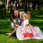 Otulacz Bambusowy Muminki Kocyk Big Little Stories
