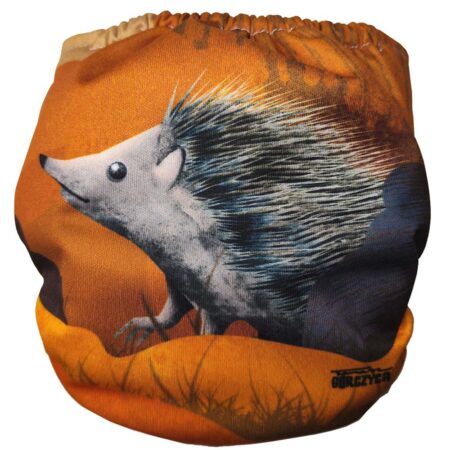 Pielucha Wielorazowa AIO One Size Pani Jeżykowa (kolekcja Jego Wysokość Las)