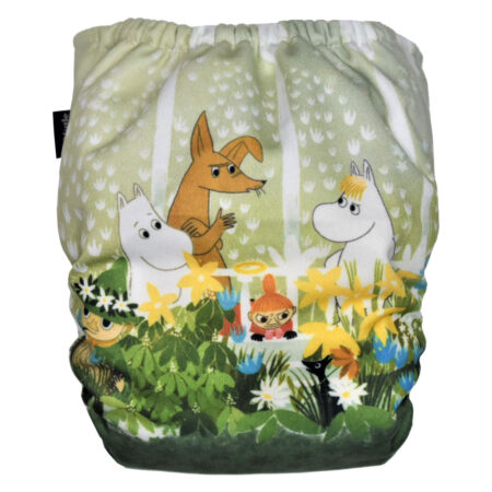 Pielucha wielorazowa AIO Big Little Stories Muminki